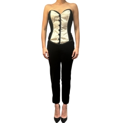 YVES SAINT-LAURENT - Bustier corset 